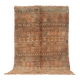 Peach Vintage Moroccan Rug 178 x 264 cm, Berber Wool Rug, Handmade Boho Rug