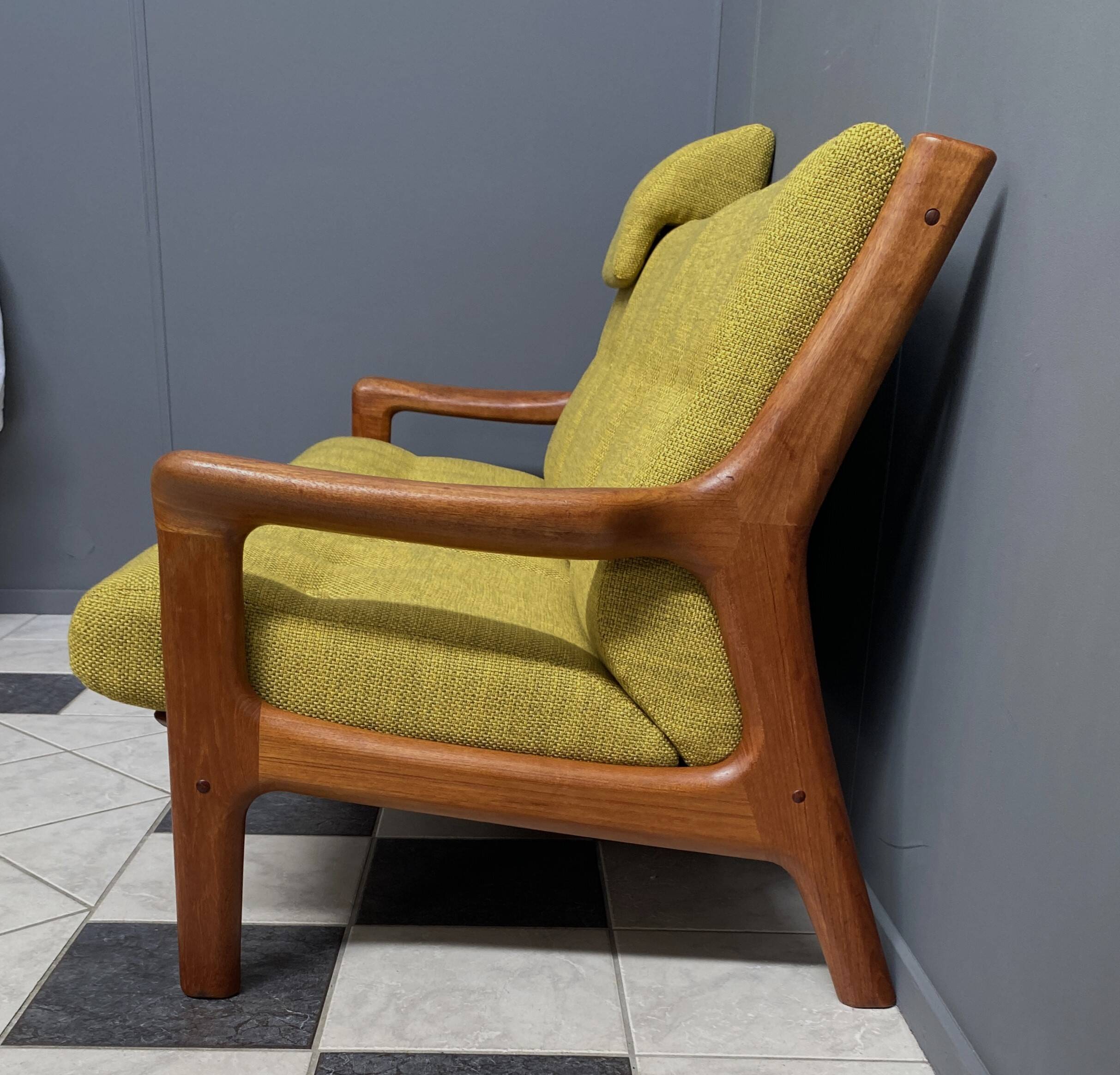 Gustav Thams teak 3-seat sofa for A/S Vejen Denmark