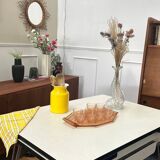 Table formica pieds eiffel avec rallonge