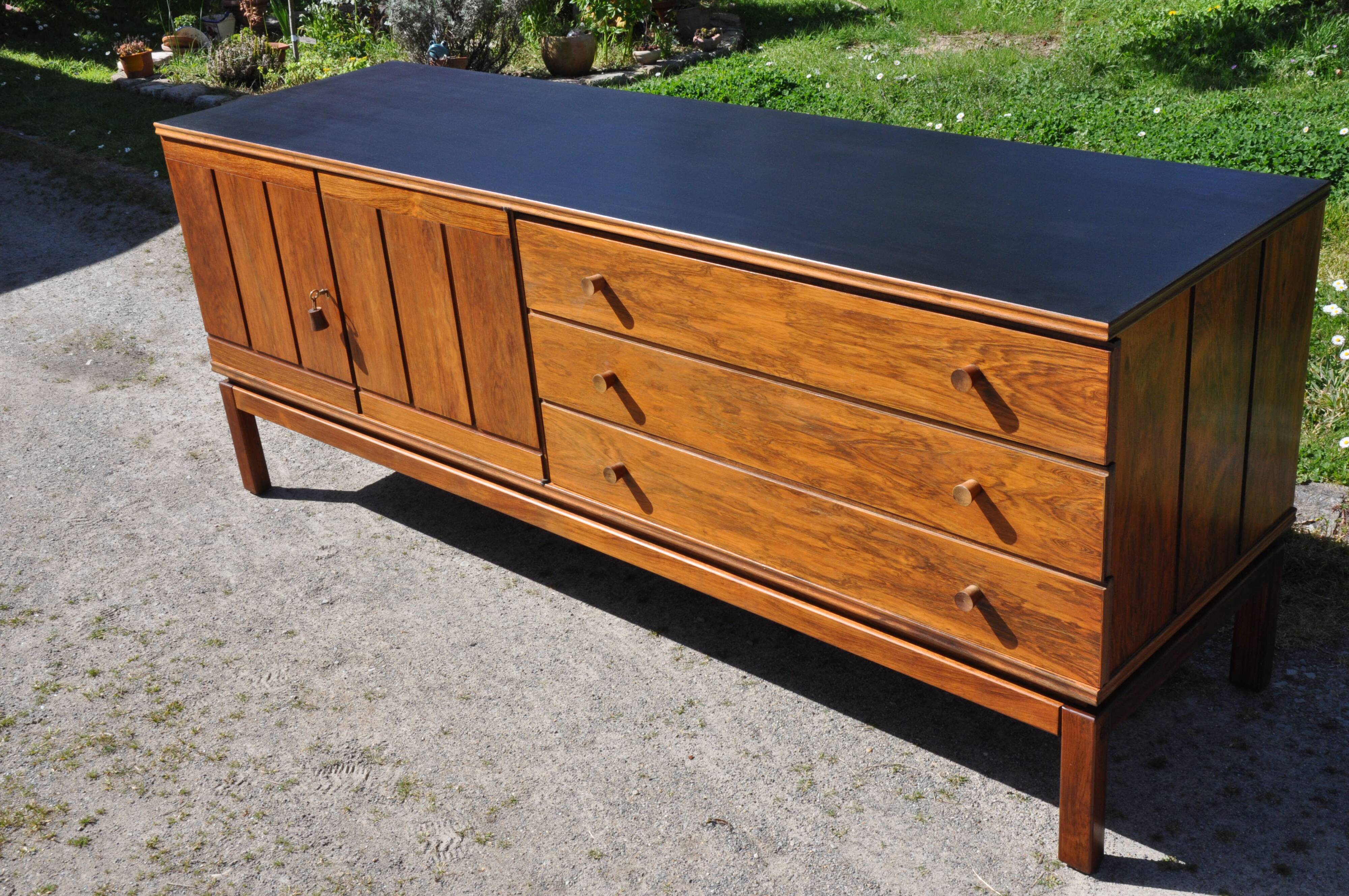 Rosewood enfilade, 1960s.