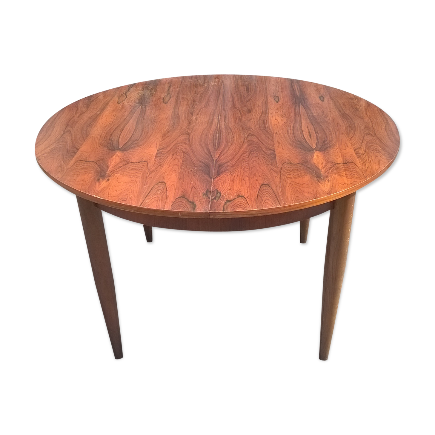 Scandinavian rosewood extension table