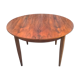 Table a rallonge en palissandre scandinave