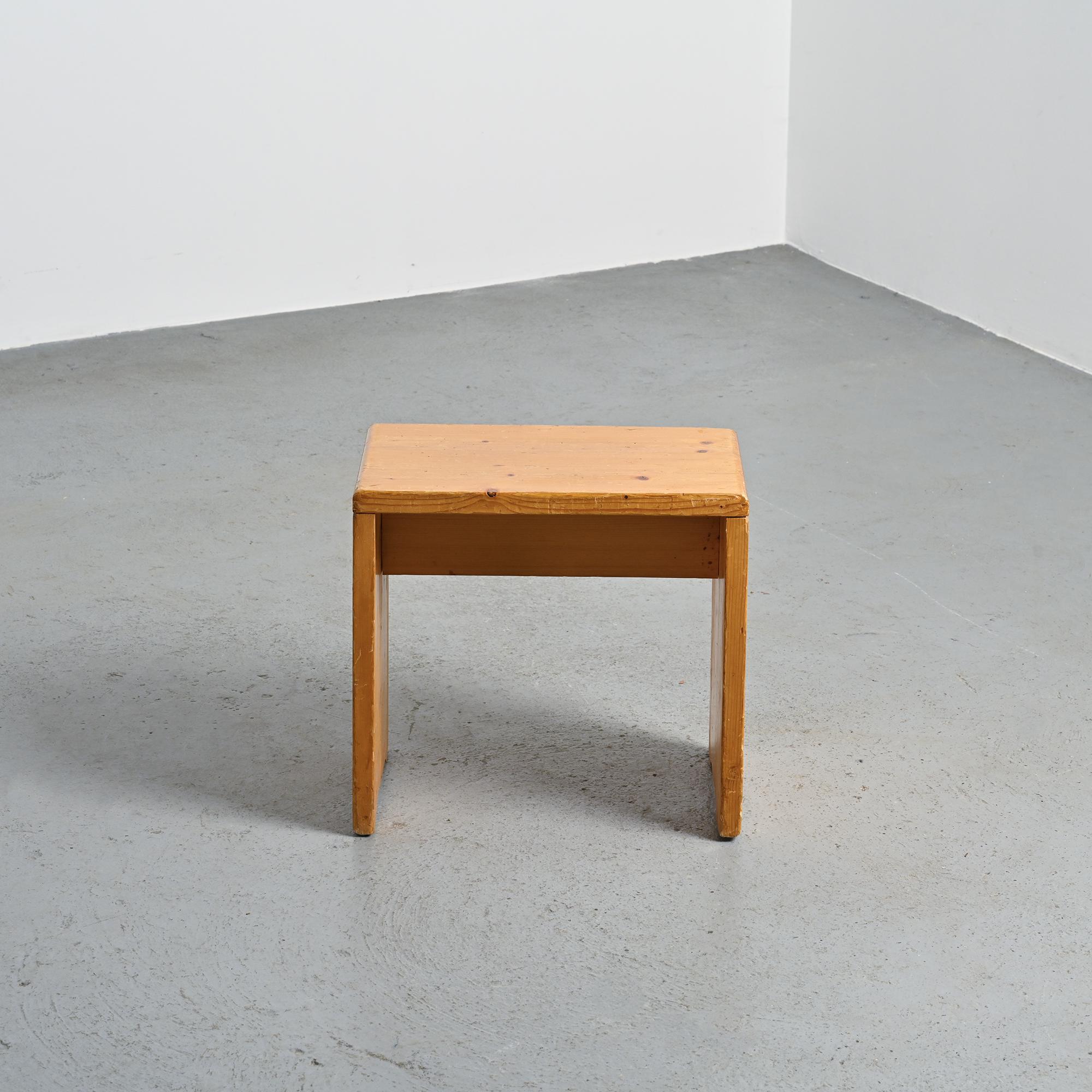 Pine stools from Les Arcs, circa 1975