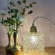 Suspension globe vintage en verre (GEO1)