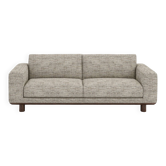 AMPM Cerea chevron patterned linen 3-seater sofa – La Redoute – Very b