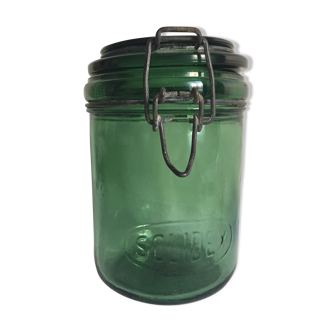 Solidex jar - 1 litre (dark green)