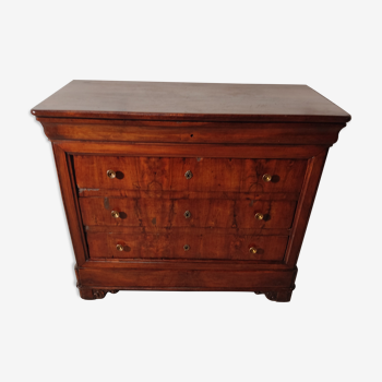 Commode Louis Philippe 19 ème en chêne