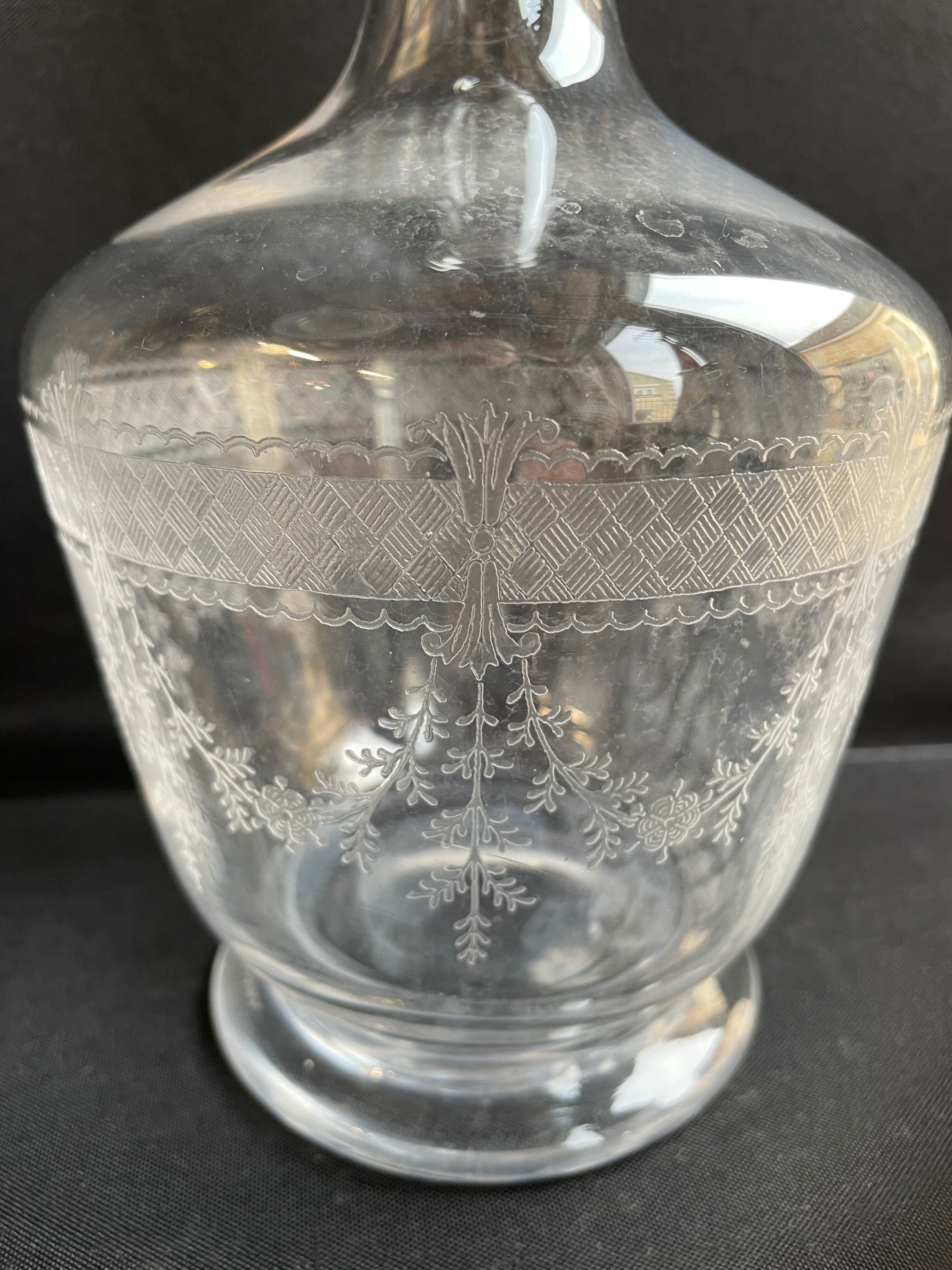 Carafe Saint Louis Service Papin