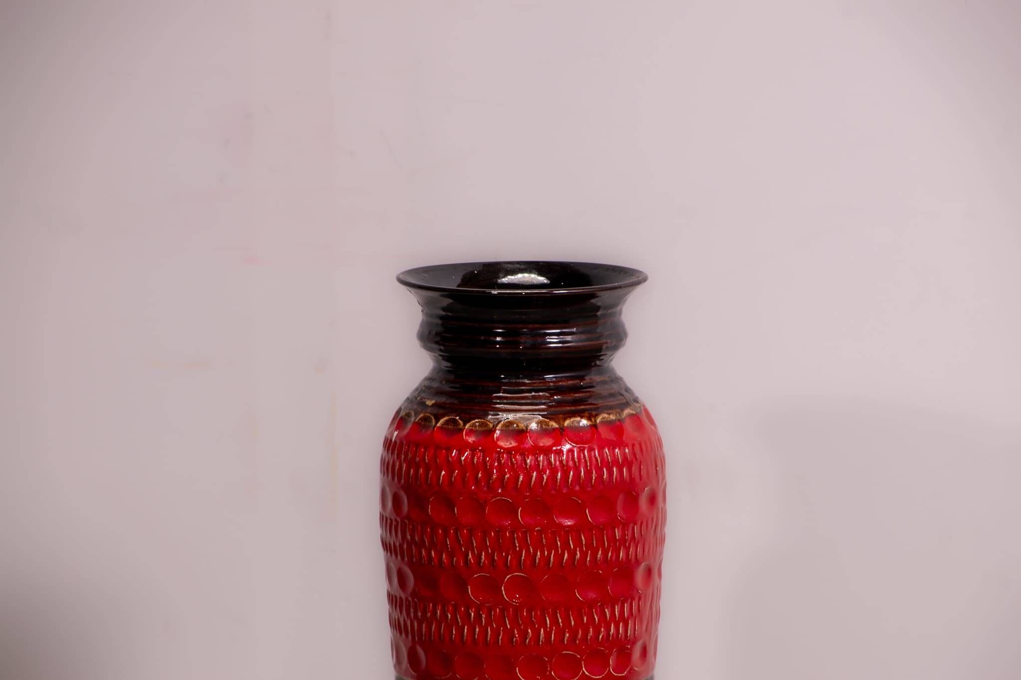 Grand vase de lave grasse ouest-allemand 76 40