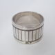 Christofle towel ring in silver metal