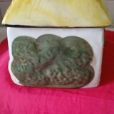 Vintage candy box with barbotine sugar