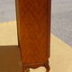 Shallow cherry wood showcase, Louis XV style