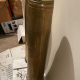 Standing ashtray and vase - brass shell
