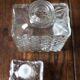 Carafe à whisky en cristal étoiles années 80
