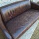Leather club sofa