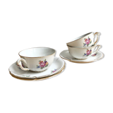 Vintage Saint-Amand Trio Cups