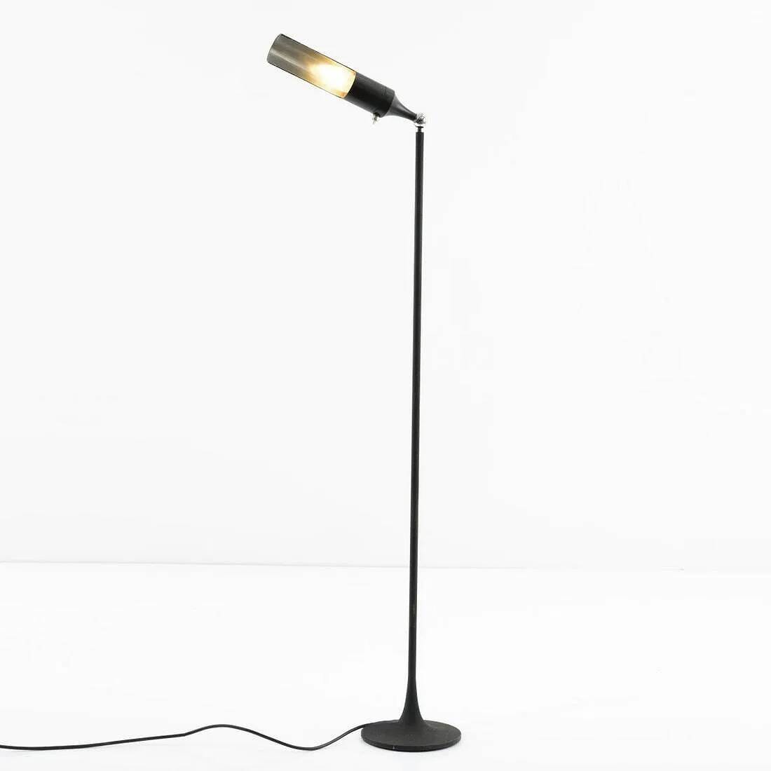 Gino Sarfatti reading floor lamp model 1086 Arteluce, 1961