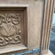 Buffet armoire renaissance espagnole rénovée en chêne 1930