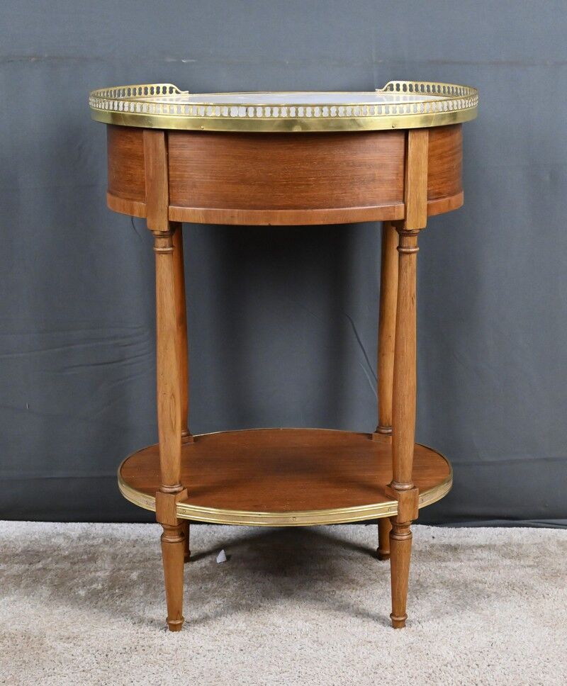 Mahogany coffee table, Louis XVI style – 2nd half of the 19th century
