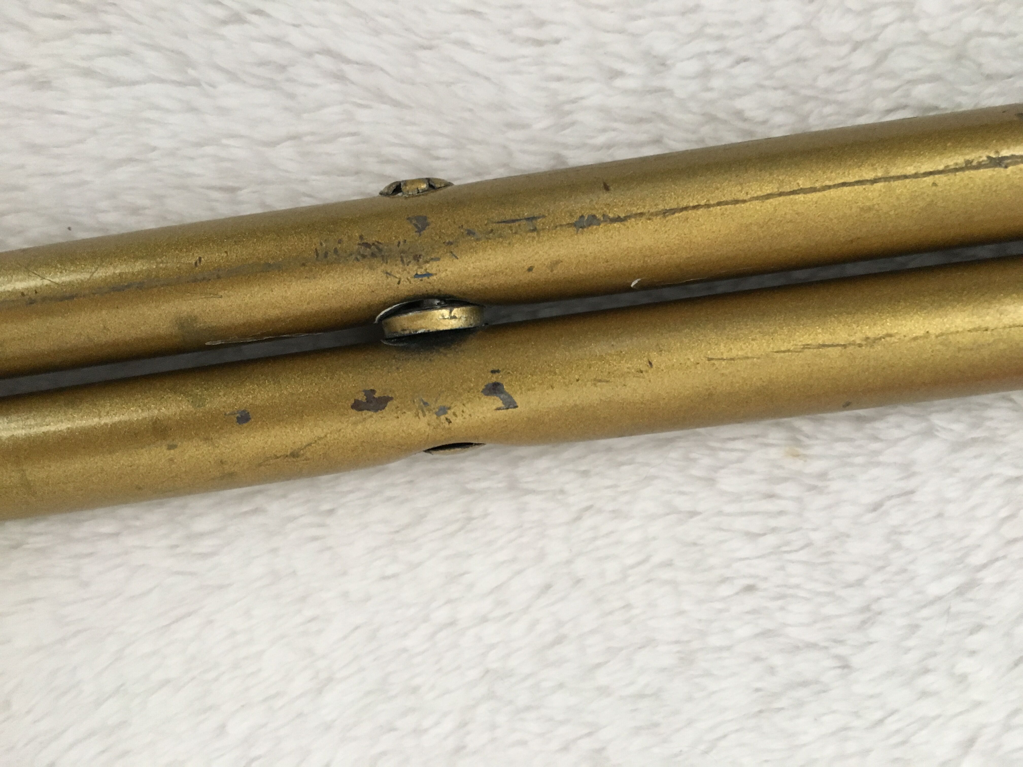 Pair of folding lail Lafuma stools