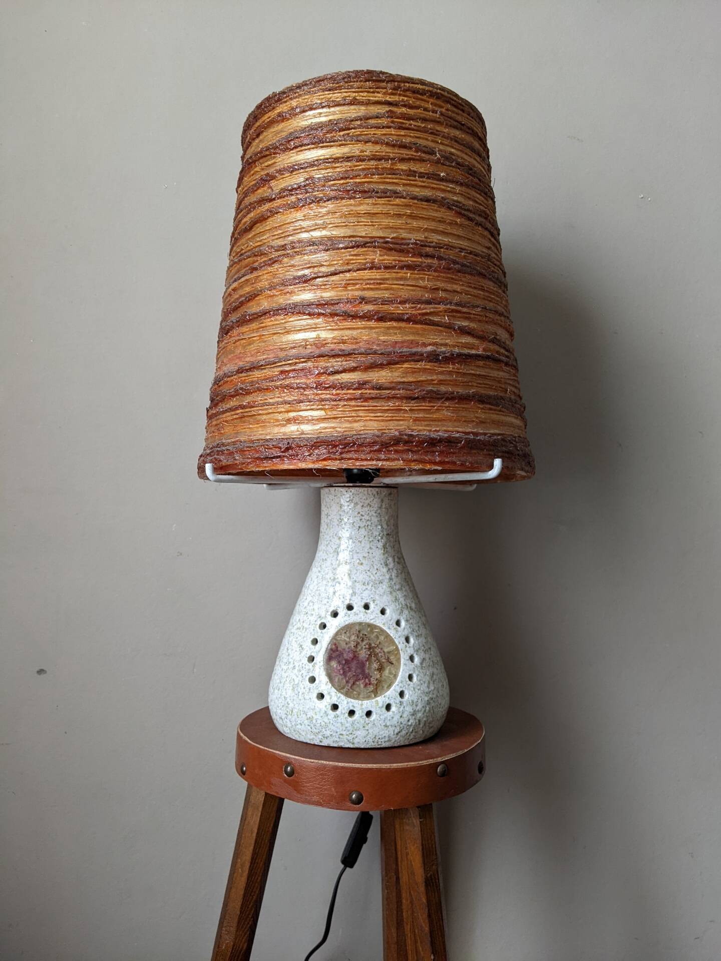 Lampe accolay céramique artisanale