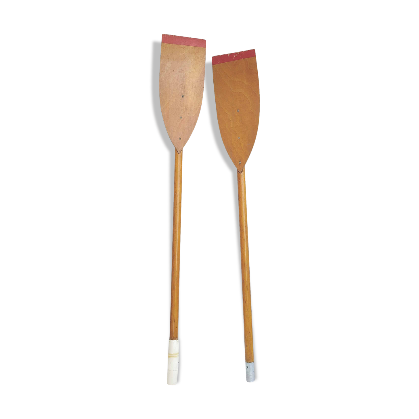 Vintage wooden paddles