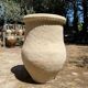 Ancient terracotta pottery jar