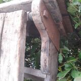 Artisan wooden ladder 6 steps