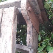 Artisan wooden ladder 6 steps