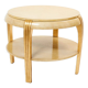 Side table parchment gilding 1930s