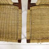 Une paire de chaises de rudolf frank pour lucas schnaidt, allemagne 1962