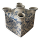 Cracked ceramic tulip vase circa 1980