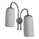 Vintage 1970 asymmetrical double wall light