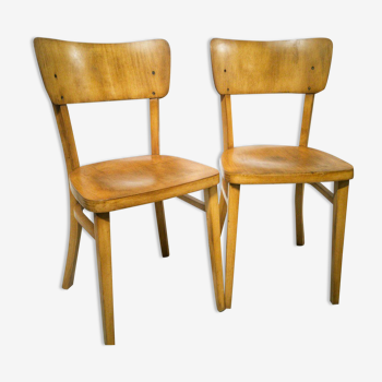 Paire de chaises bistrot Thonet