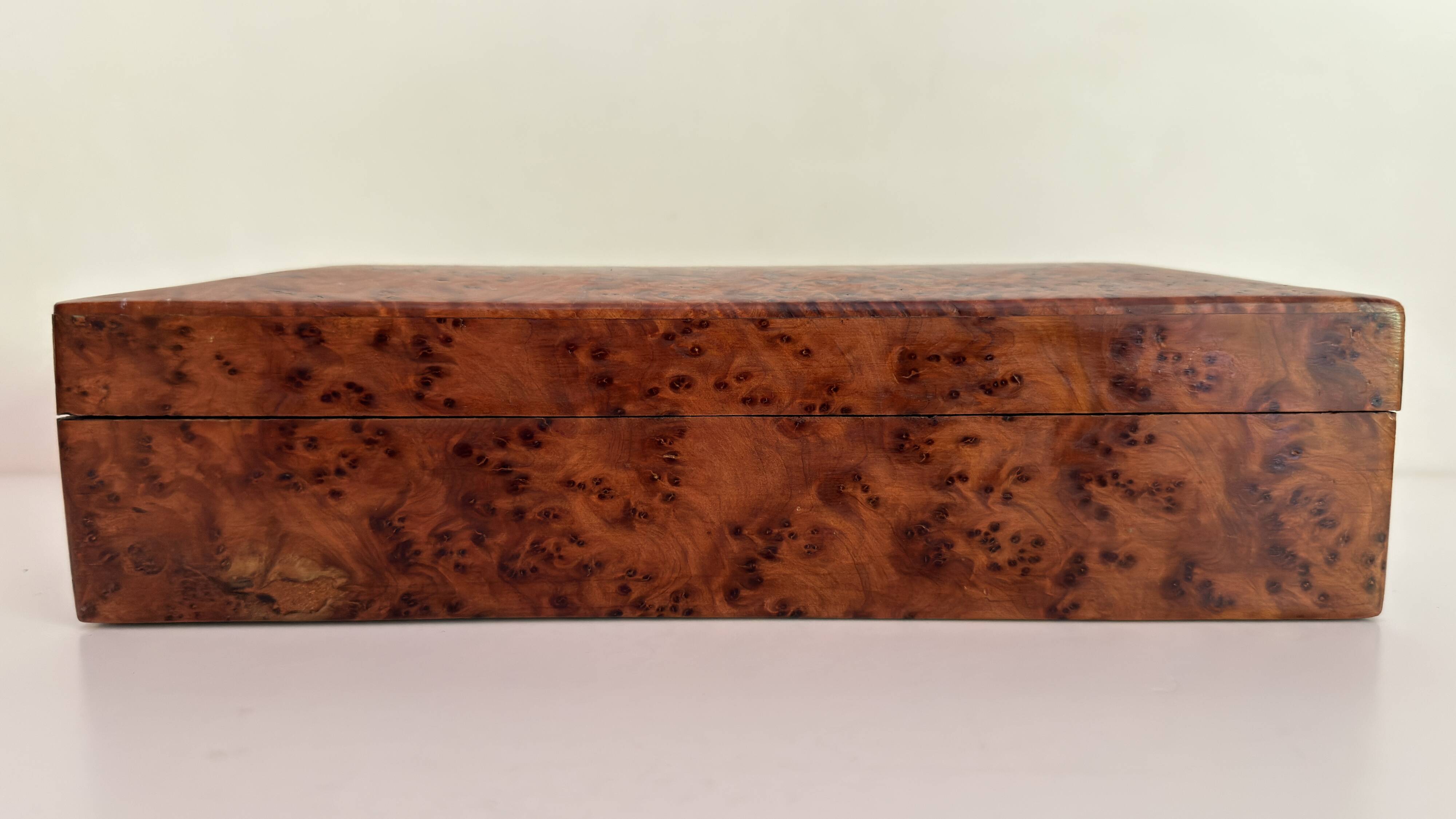 Coffret bois - Loupe de thuya