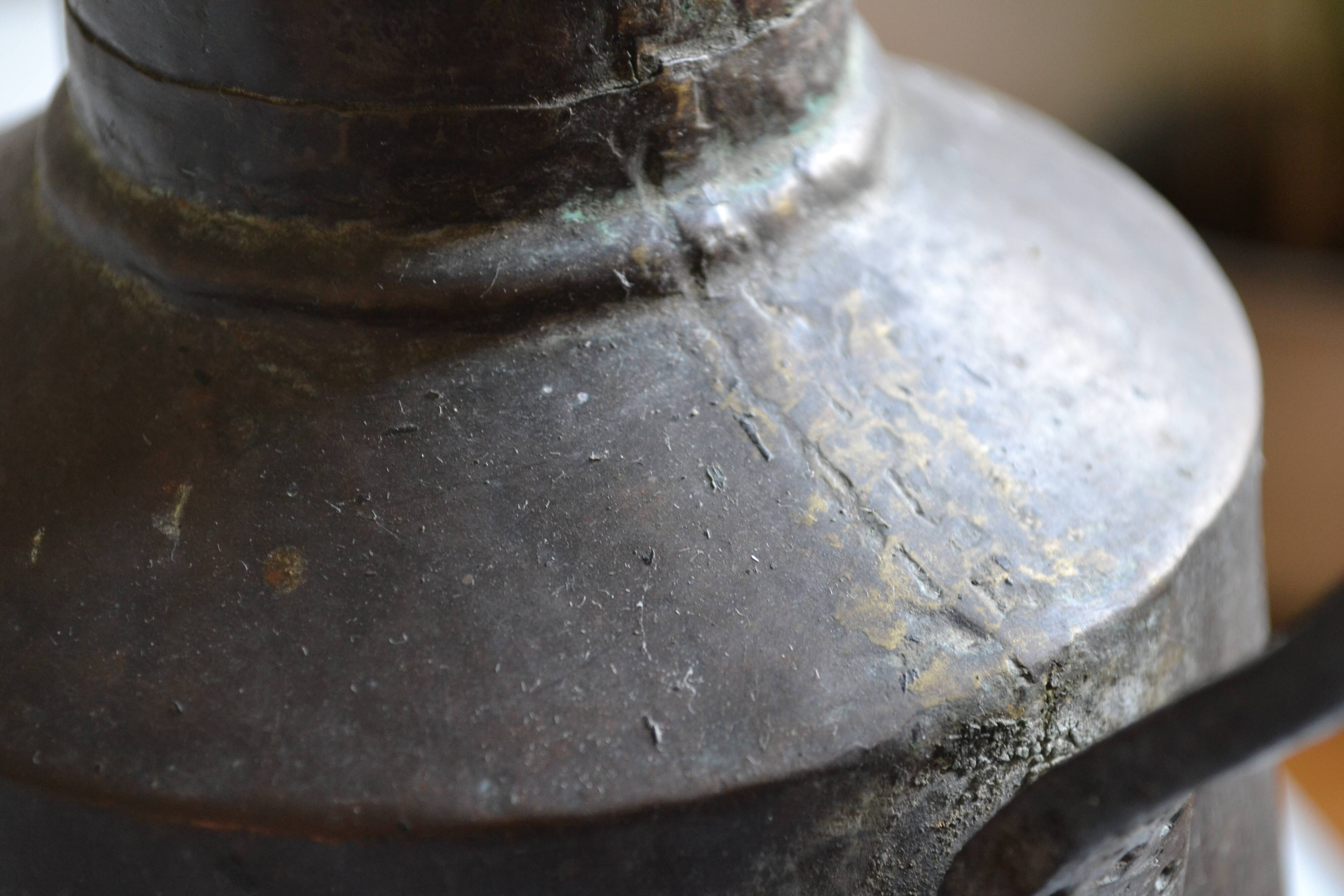 Ottoman copper jug Islamic Art 19th century