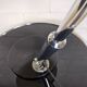 Vintage black Bauhaus H. Busquet Hala desk lamp model 144 dutch design
