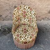 Vintage toad armchair