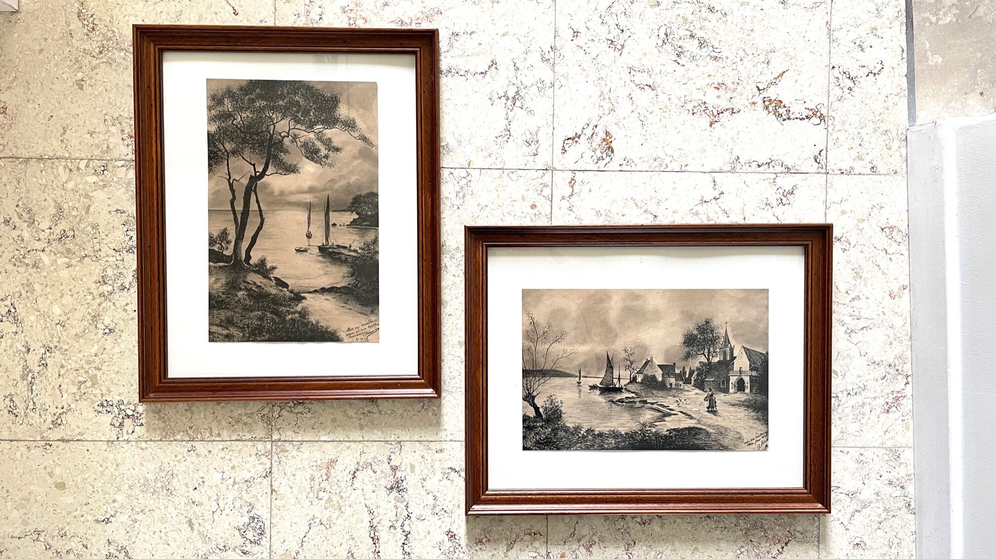 Painting india ink on paper 1928