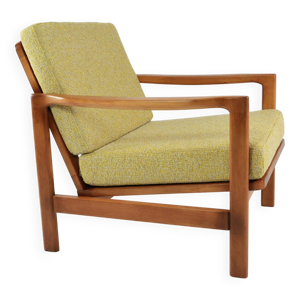 Fauteuils BZ jaune chiné