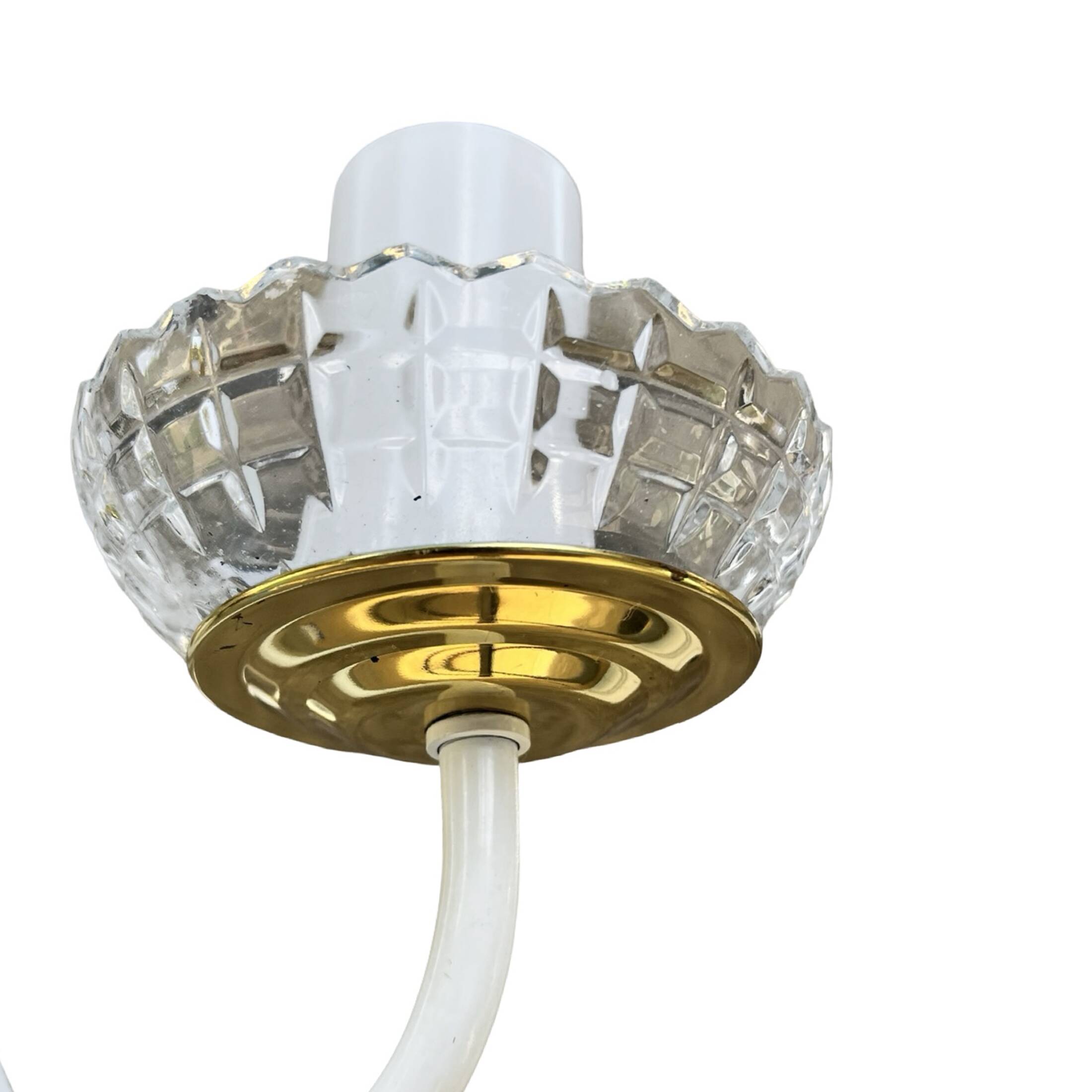 AKA Leuchten chandelier, Hollywood Regency style, Germany, 1970s.