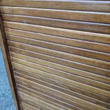 Curtain cabinet, filing cabinet