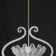 Charming Art Deco Pendant Chandelier by Ercole Barovier, 1940s