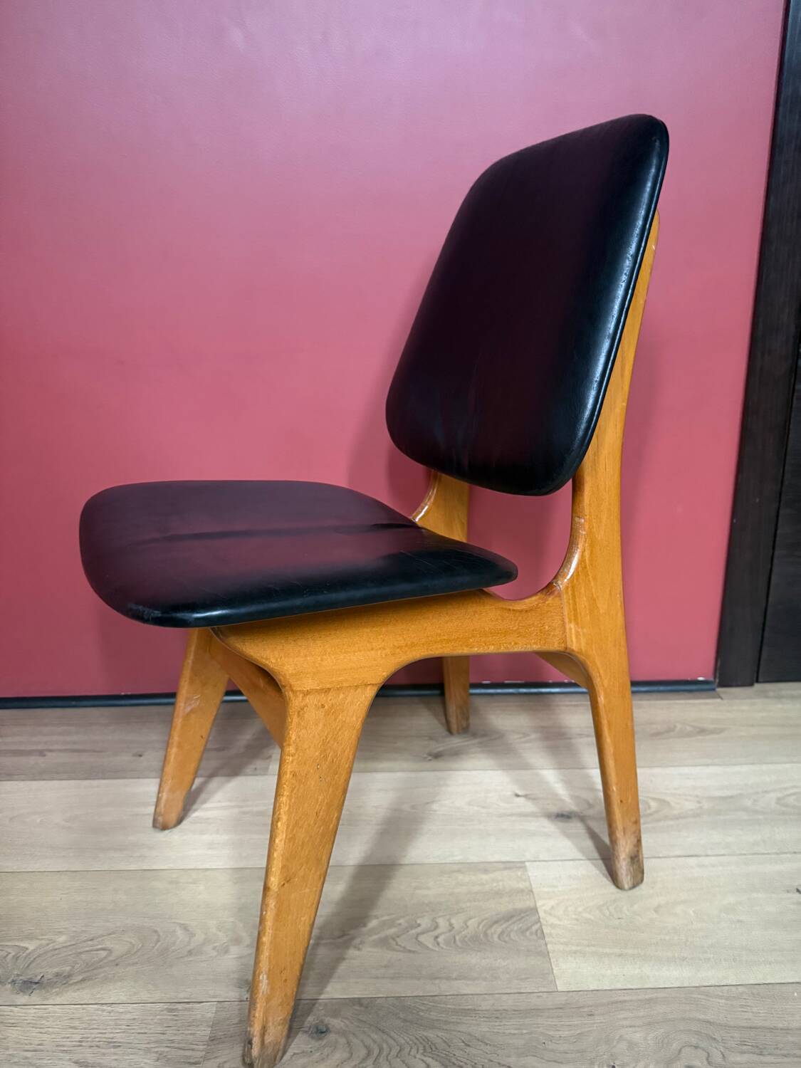 4 Art Deco chairs attributed to Selmersheim Paris, circa 1930.