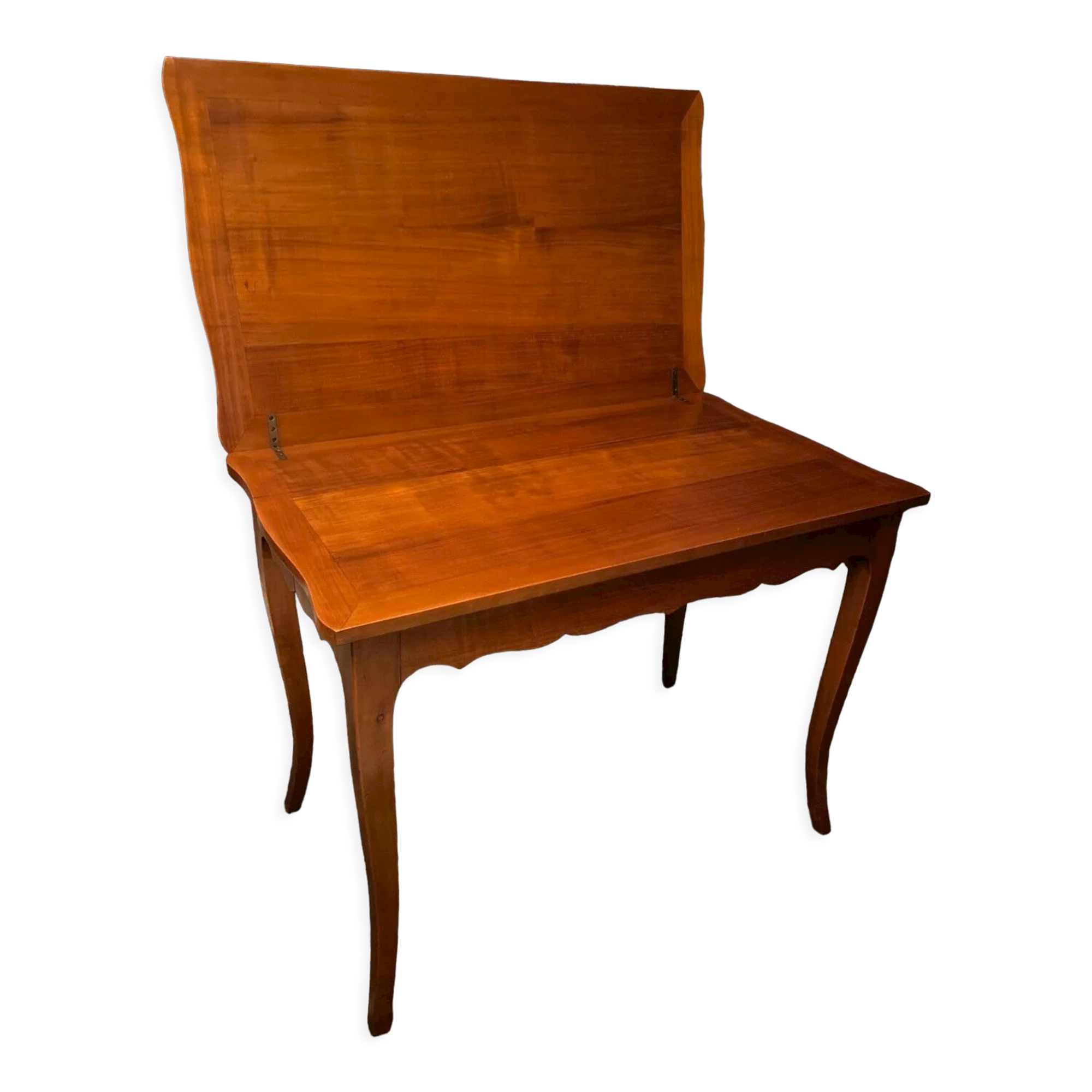 Table with wallet tray modular length Louis XV 281cm