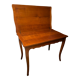Table with wallet tray modular length Louis XV 281cm
