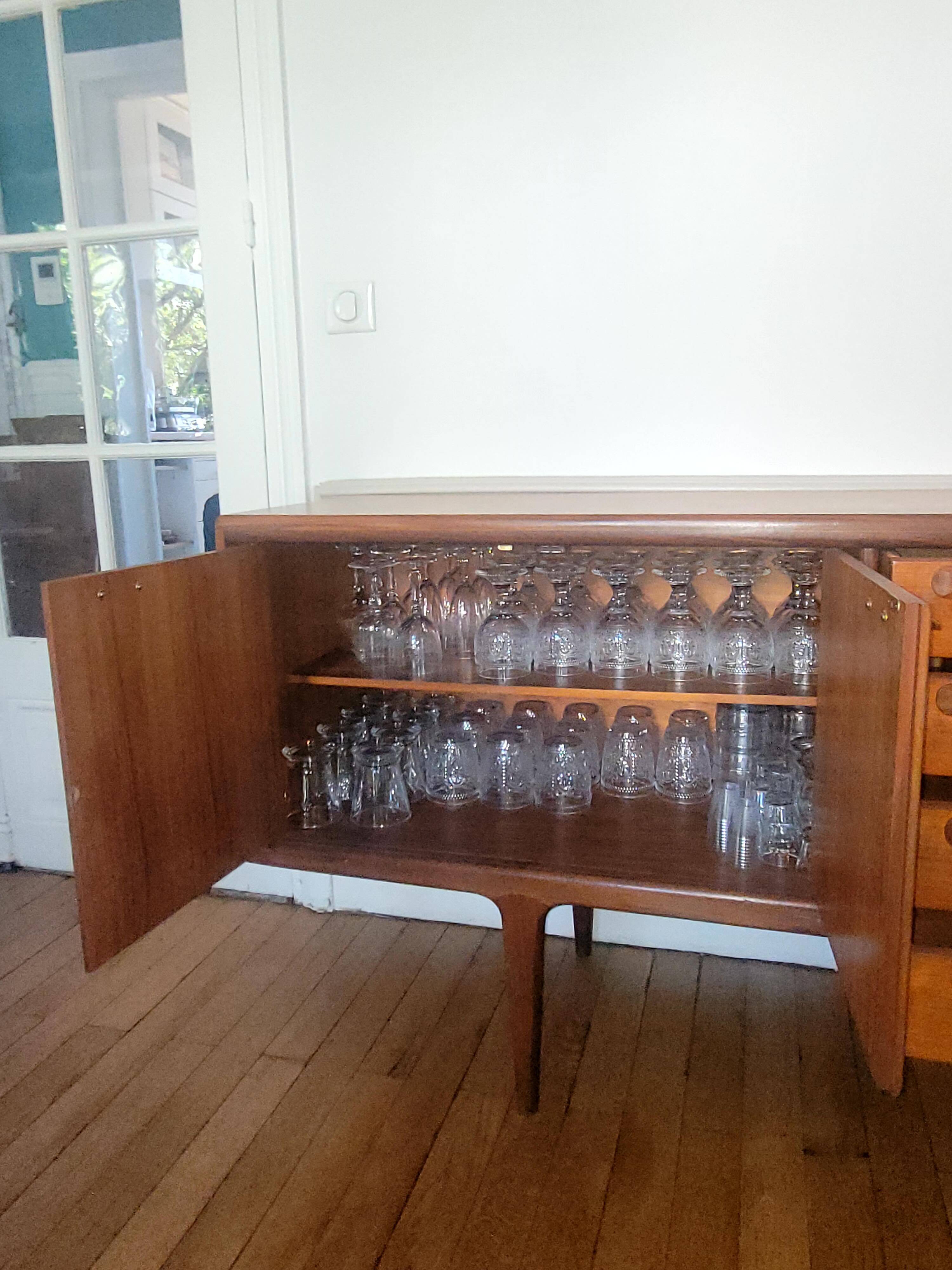 Vintage scandinavian enfilade