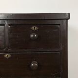 Dark antique chest of drawers