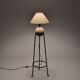 Vintage postmodern minimalist floor lamp