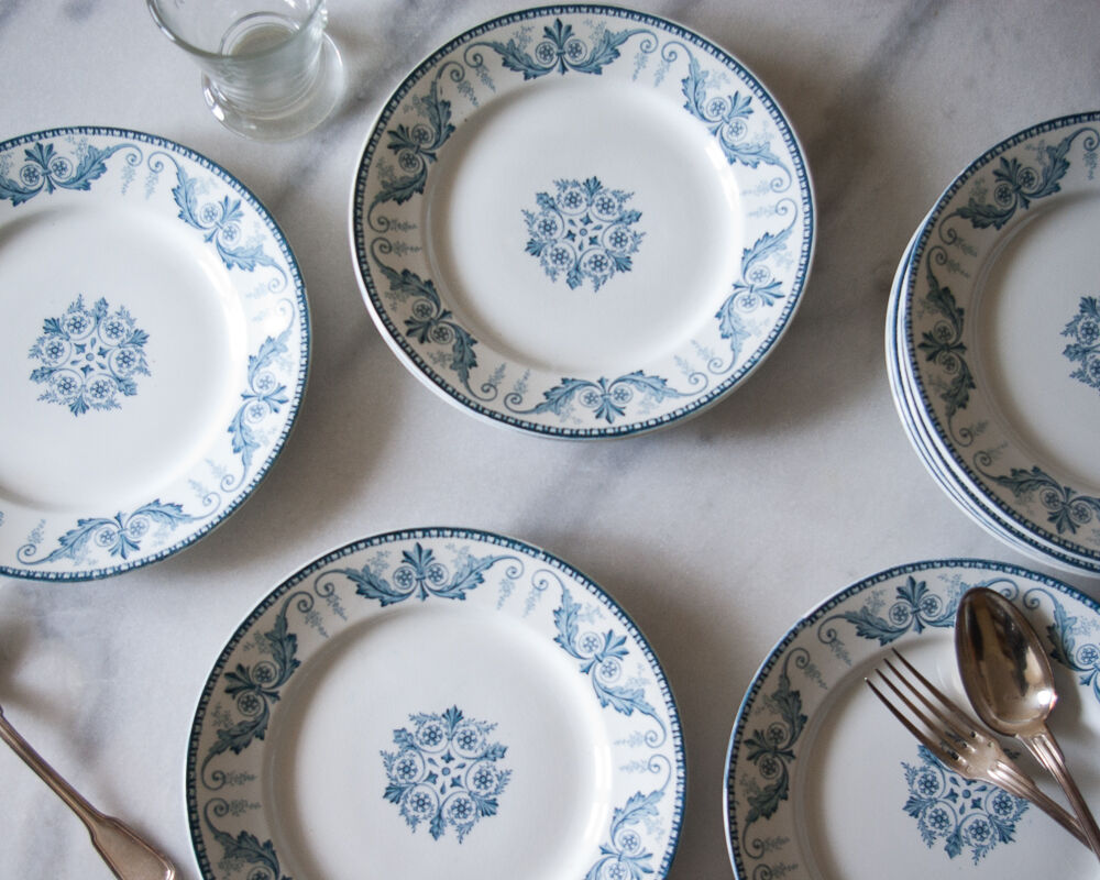 Dinner plates Lunéville
